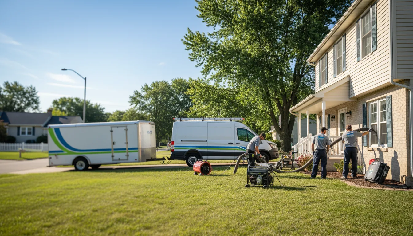 Flooded Basement Restoration And Cleanup With Repair in Whitney Point, NY near me